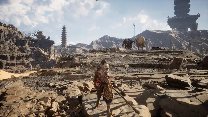black myth wukong landscape